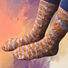 Autumnal Socks pattern 