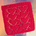 Lovely Heart Dishcloth pattern 