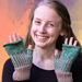On the Farm Fingerless Mitts pattern 