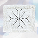 Lacy Snowflake Dishcloth pattern 