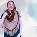 Where the Buffalo Roam Shawl pattern 