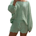 Mint to be Chenille Shorts pattern 