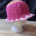 African Flower Bucket Hat pattern 
