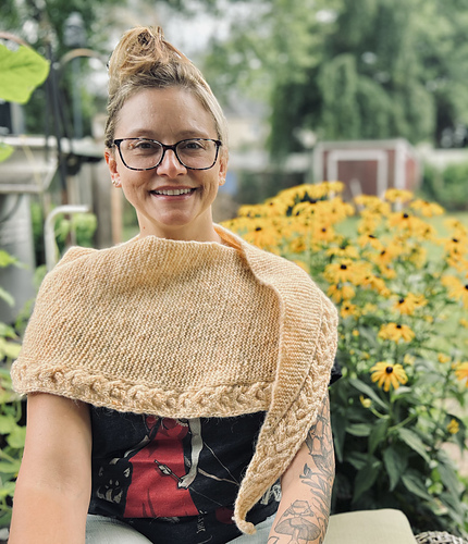 Hverdagsselskapssjal - byTheKnittinShihTzu
