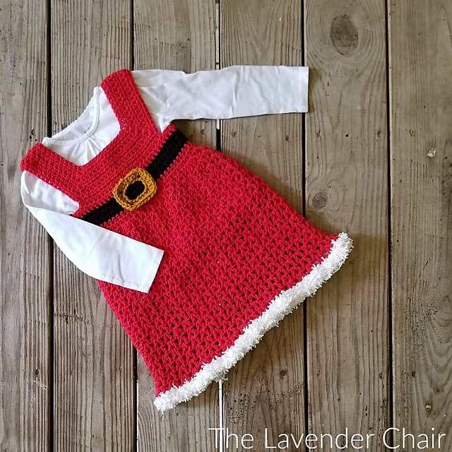 Ravelry Mrs. Claus' Winter Dress pattern by Dorianna Rivelli