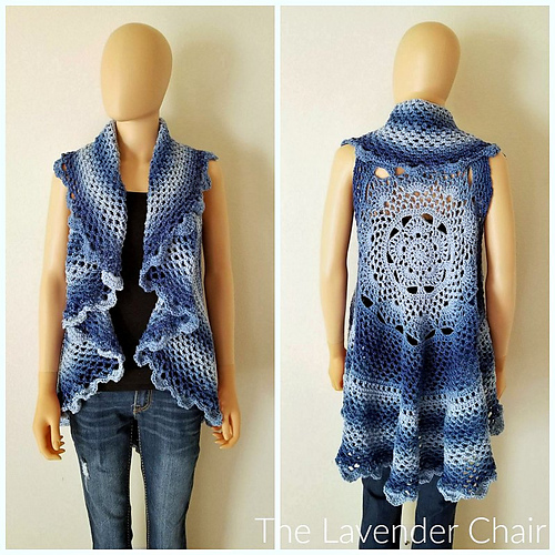 Midnight Star Mandala Vest