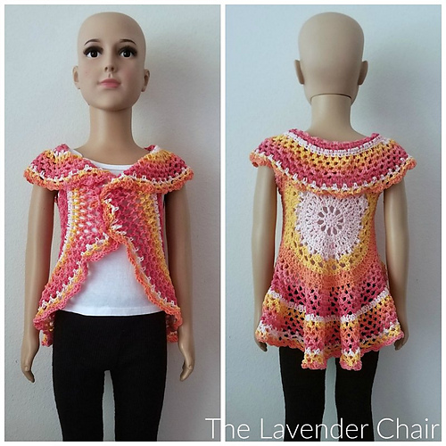 Chrysanthemum Circular Vest photo 1