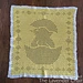 Filet Chick Blanket pattern 