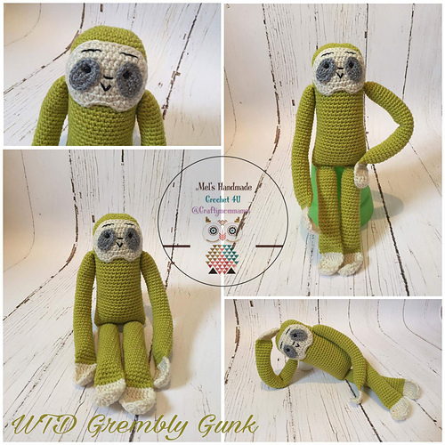 Gremblygunk Inspired Plush - Melinda Dickie