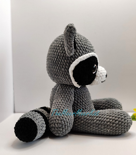 Ricky the Raccoon Plushie - Carrine Ng
