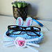 Easy Bunny Glasses Holder for Beginners pattern 