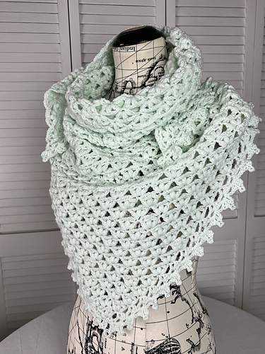 The Floating Lotus Shawl