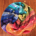 The Modern Rainbow Blanket pattern 
