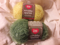 Red Heart Scrubby Lot De 3 Paquets De Fil à Tricoter Et Crochet En