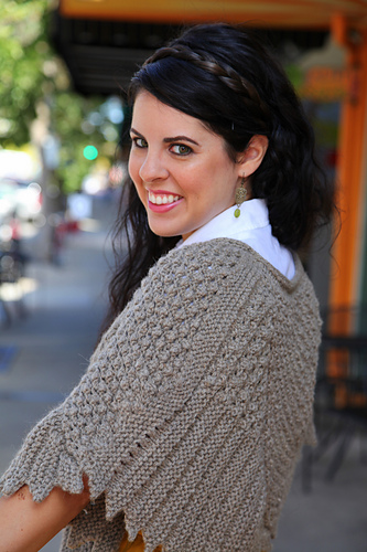 Priscilla Vintage Capelet - Emily Brewer