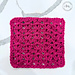 May Flowers Dishcloth pattern 
