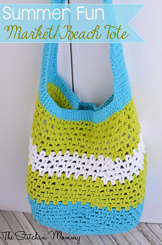 Ravelry: Summer Fun Market/Beach Tote pattern by Amy Ramnarine
