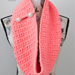 Coral Crush Button Infinity Scarf pattern 