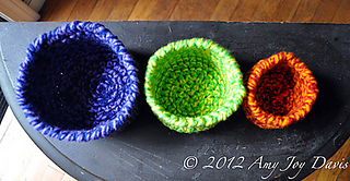 Ravelry: Crochet Nesting Bowls pattern by Davishire Crafts