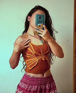 Ravelry: Butterfly Harness and Top pattern by Leah Lubotsky