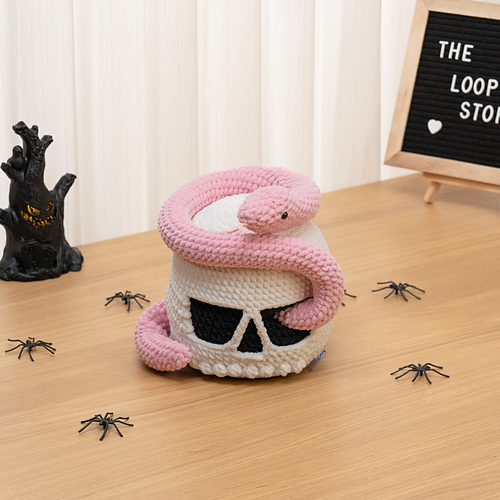 Halloween Skull Snake