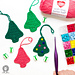 Mini Crochet Christmas Tree Ornament pattern 