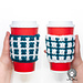 Cedar Lane Mosaic Crochet Cup Cozy pattern 