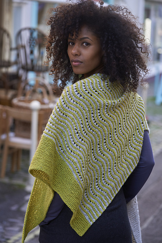 Ravelry: Op Art Shawl pattern by Sonja Bargielowska