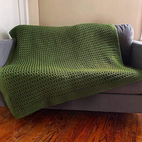 Zig Zag Colorful Pattern Print Blanket