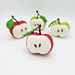 Half Apple pattern 