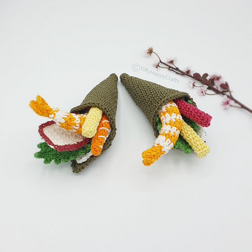 Temake Sushi (Sushi Cone) - Tiffy Purisa