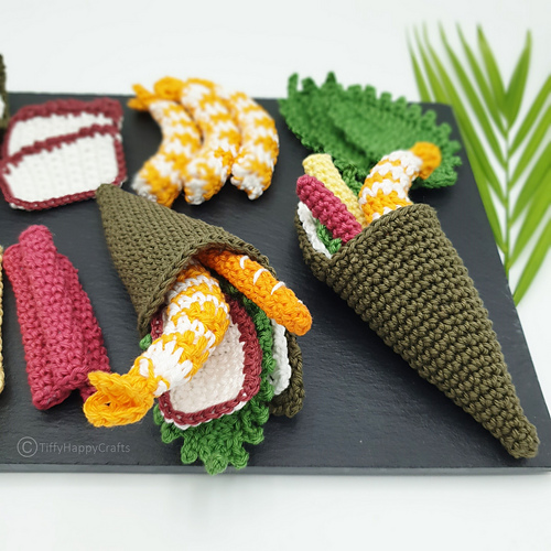 Temake Sushi (Sushi Cone) - Tiffy Purisa