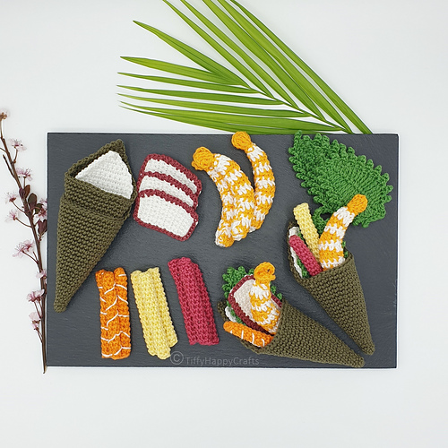 Temake Sushi (Sushi Cone) - Tiffy Purisa