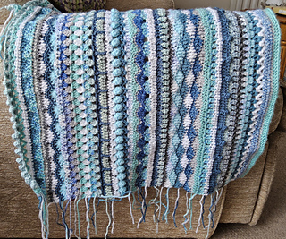 This shows the gorgeous colours accurately. And the ends...