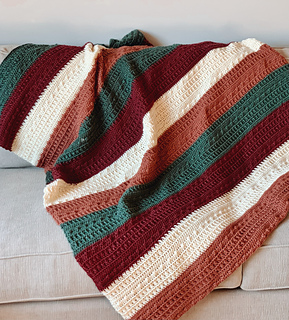 The Jaske Throw Blanket Crochet Pattern