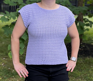 The Stars on Stars Summer Top Crochet Pattern