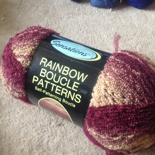 Ravelry JoAnn Sensations Rainbow Boucle Patterns