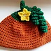 Pumpkin Flower Hat pattern 