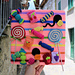 3D candy wall hanging pattern