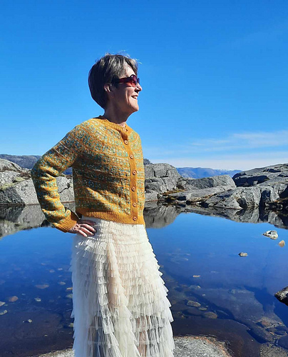 Trollfjord Cardigan - Tone Cecilie