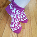 Tale of Two Kitties Shorty Socks pattern 