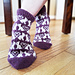 Kissin' Kitties Shorty Socks pattern 