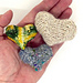 Knitted Puffy Hearts pattern