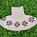 Vinterrose hals barn pattern 