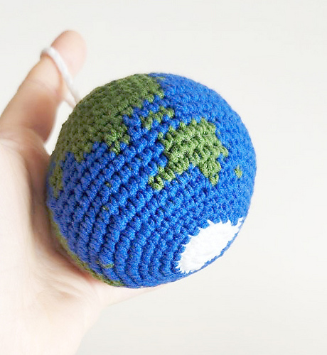 Realistic Amigurumi Earth