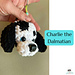 Charlie, the Dalmatian Keychain pattern