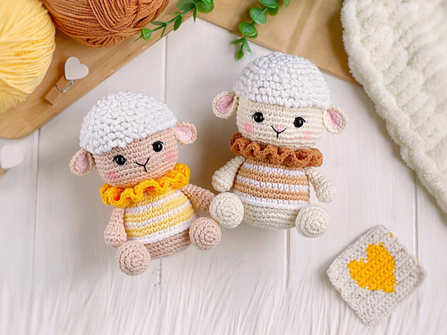 Ravelry: Lilu the little lamb pattern by Svetlana Berdnikova