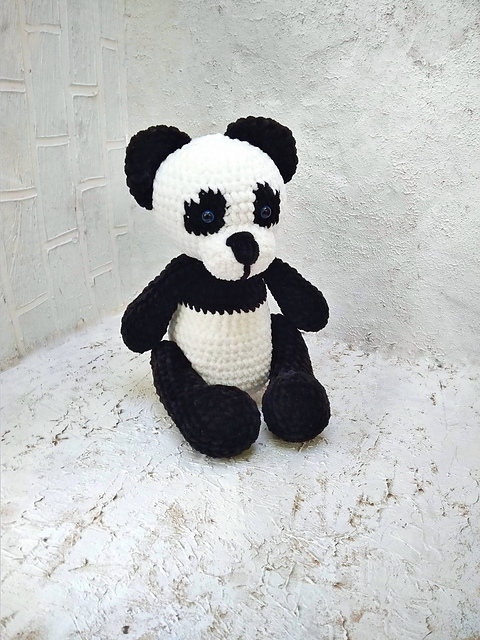 Ravelry: Amigurumi bear PANDA pattern by Ivanna Garazhdzhuk