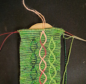 Yarn chicken won! 