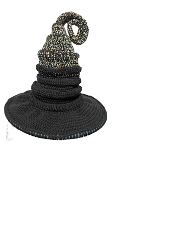 Chapeau de sorcière à étages